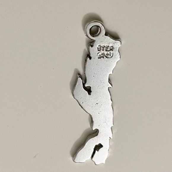 Vintage Sterling Silver Charm Pendant Nova Scotia Canada Travel - Picture 8 of 9
